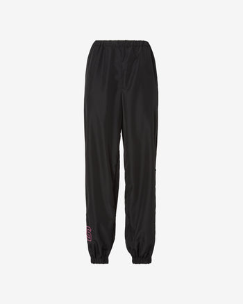 Heart Nylon Trousers | Women Trousers Black | GCDS Spring/Summer 2023